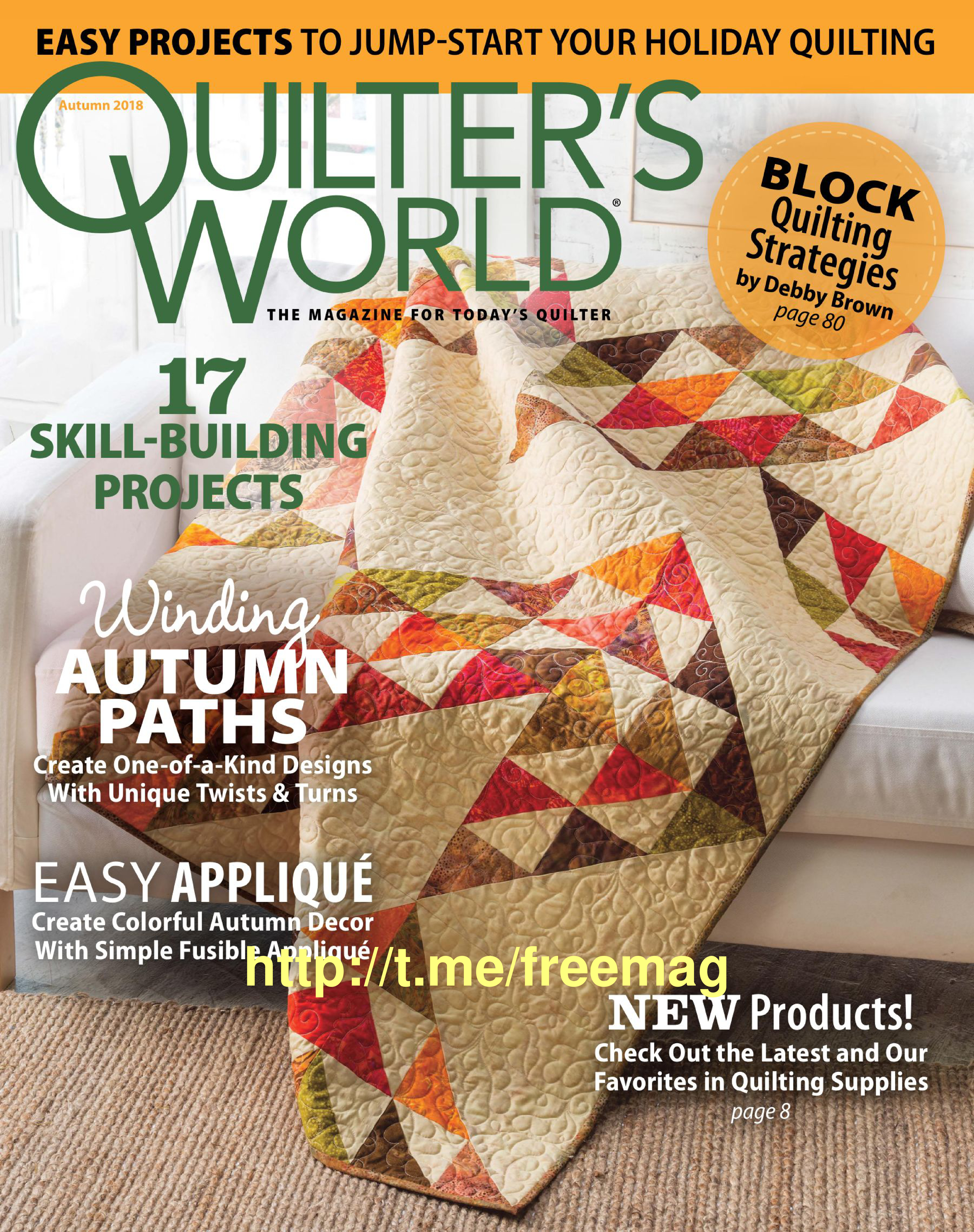 Quilters World - Autumn 2018